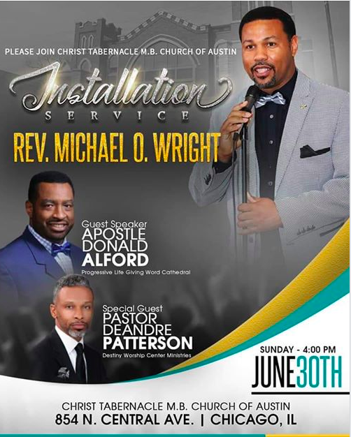 Pastor Michael Wright Installation Service – Walk Across The Street